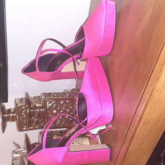 ZARA hot pink platforms - Picture 2 of 4